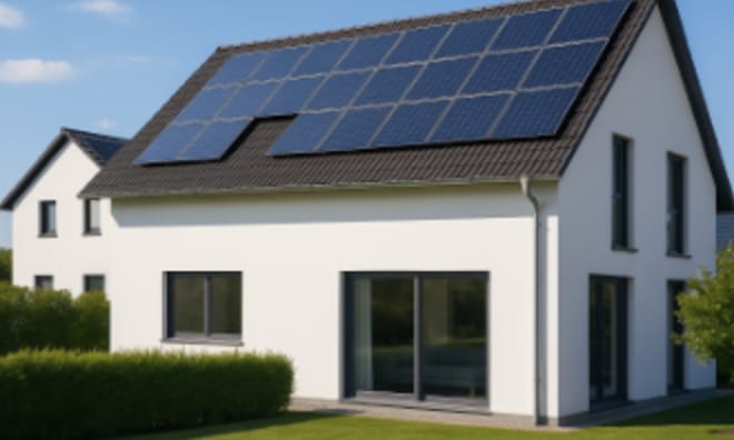 Hybridná fotovoltická elektráreň pre dom